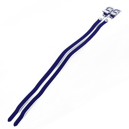Leather Bike Tool Bag Gear - Sunlite Leather Toe Straps Blue Pair for Toe Clips Track Fixed Gear Road Bike