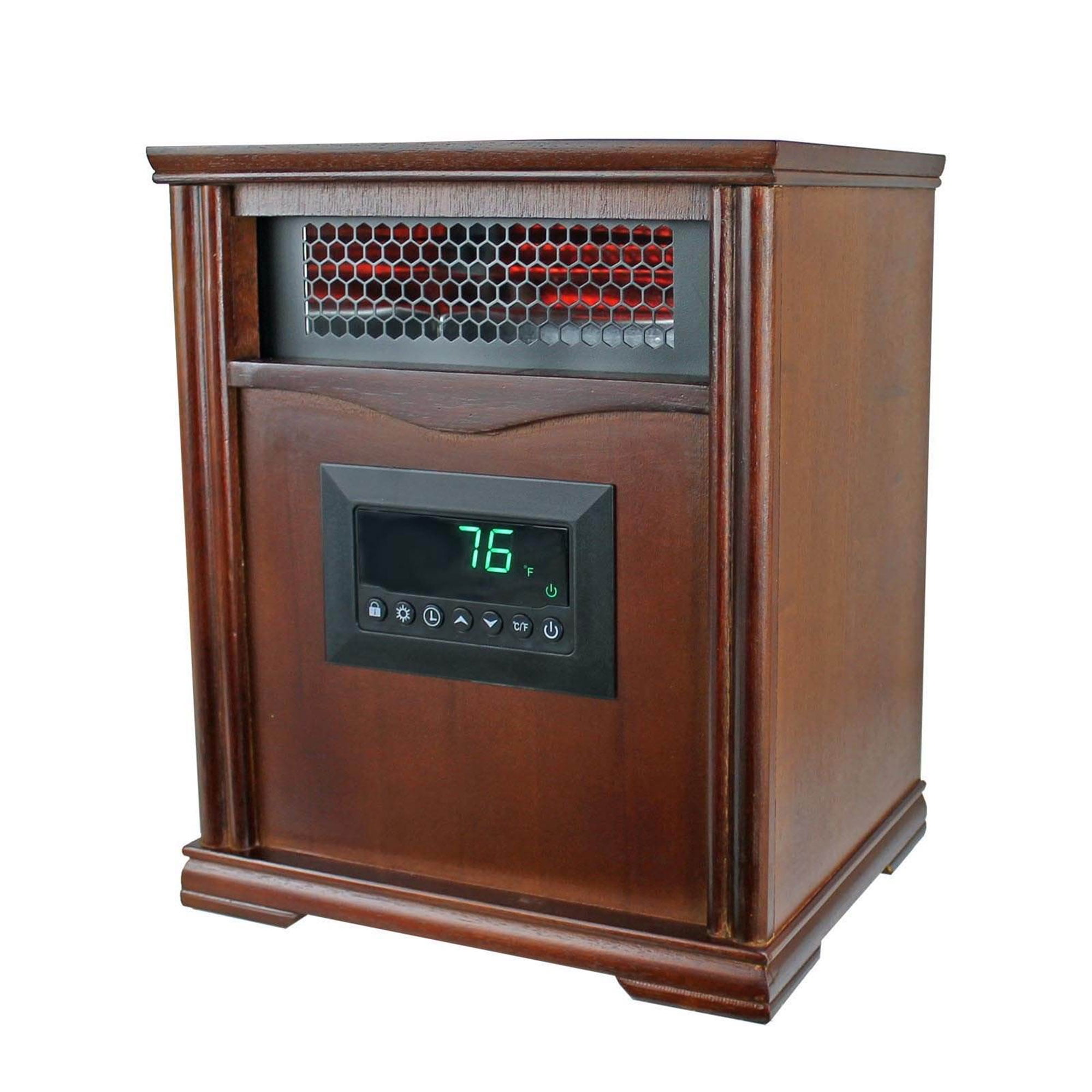 LifeSmart LifePro 4 Element 1500W Electric Infrared Quartz Space Heater -  Walmart.com