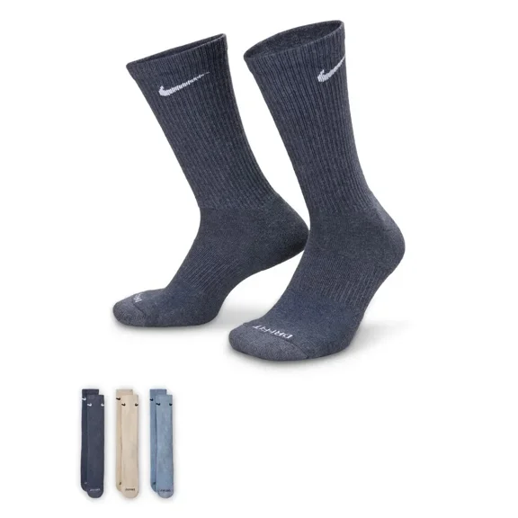 Nike Everyday Plus Cushioned Training Crew Socks (3 Pair)