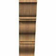 thumbnail image 2 of Ekena Millwork 6"W x 20"D x 20"H Funston Traditional Rough Sawn Bracket, Western Red Cedar, 2 of 13
