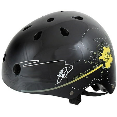 Tour de France Black Tour Freestyle Bike Helmet, Medium