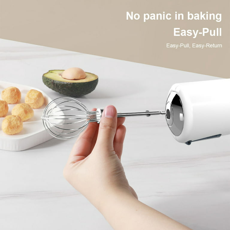 1pc Electric Handheld Egg Beater Whisk And Cream Mixer