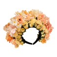 thumbnail image 3 of Diadema de Flores Tocado Corona Floral Amarillo Strade Fareast Limited, 3 of 8