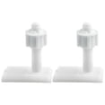 thumbnail image 4 of suyin 2 Pcs Vis de Siège de Toilette Blanches Ensemble Complet Vis de Siège de Toilette Écrou Kit de Réparation Accessoires de Vis de Couvercle de Toilette, 4 of 7