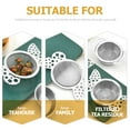 thumbnail image 6 of RENACLIPY Stainless Steel Tea Infuser Silver Loose Leaf Steeper Fine Mesh Filter for Decoration, 6 of 8