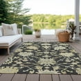 thumbnail image 6 of Addison Rugs Chantille Indoor/Outdoor Traditional Global Black Washable Rectangle Rug, 10' x 14', 6 of 6