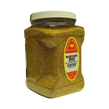 Family Size Marshalls Creek Spices Mustard Seed Whole Seasoning 48 Ounce