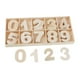 thumbnail image 3 of 216Pieces Craft Letras de Natural Número de con Bandeja de Almacenamiento Juguetes para Niños, 3 of 9