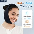 thumbnail image 7 of Jaw Ice Pack, Face Ice Pack for Wisdom Teeth, Jaw Ice Wrap with 4 Reusable Hot Cold Therapy Gel Packs for Facial & Oral Surgery, TMJ, Head and Chin Pain Relief, Dental Implant, 7 of 7