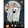 thumbnail image 6 of GYRATEDREAM Toddler Boys Girls Halloween Ghost Cape Kids Halloween Cloak Hats Outfits Sets 1-6T, 6 of 8