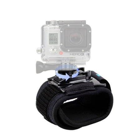 Image of 360 Degree Rotatable Camera Accessories Wrist Strap Band Holder Cycling Mount for GoPro Hero 1 2 3 3+ 4 5/6 Session