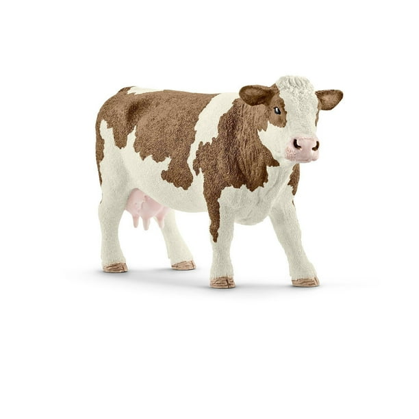 Schleich - 13801 Monde de la Ferme: Vache Simmentale