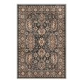 thumbnail image 3 of KUETH 2x3 Machine Washable Vintage Vintage Style Accent Rug, Soft Low Pile Non Slip Backing Rug, Warm Charcoal Rug for Entryway Bedroom Kitchen, 3 of 5