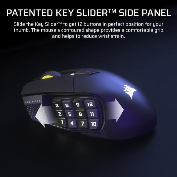 Gaming Mouse Corsair Scimitar Elite Wireless SE 33,000 DPI