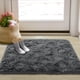 thumbnail image 3 of Alfombra Noahas 60x90 cm Gris Oscuro Suave Antideslizante, 3 of 8