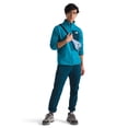 thumbnail image 2 of Chaqueta THE NORTH FACE para hombre con estampado de cremallera completa, color azul alcalino, 2 of 7