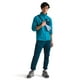 thumbnail image 2 of Chaqueta THE NORTH FACE para hombre con cremallera completa, azul alcalino, XL, 2 of 7