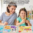 thumbnail image 1 of NAOJIE® Wooden Toddler Puzzles Baby Educational Learning Toys Gifts Parent-Child Interactive Toys Exercise Color Splicing Image Recognition Ability(A),Montessori Puzzles,Toddler Puzzles Ages 2-4, 1 of 7
