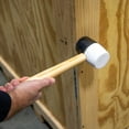 thumbnail image 6 of Hyper Tough Double Headed Rubber Mallet, Non-Marring Hammer, 6 of 11