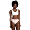 thumbnail image 3 of Fruit of the Loom Women's Cotton Hi-Cut Brief Underwear, 6-Pack, 3 of 9