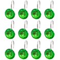 thumbnail image 2 of 12Pcs/Set Curtain Hooks Decorative Easy to Operate Stainless Steel Waterproof Rhinestone Curtain Hanger Household Supplies, 2 of 10