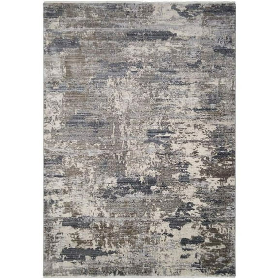 Mayberry Rug  8 x 10 ft. Windsor Jetty Rectangle Area Rug - Gray
