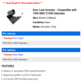 thumbnail image 2 of Door Lock Actuator - Compatible with 1996 GMC C1500 Suburban, 2 of 2
