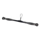 thumbnail image 5 of Barra de tiroteo con mango sin deslizamiento Barra recta de servicio pesado Triceps Press Down Bar para la construcción de músculos de gimnasia Negro brillante, 5 of 9