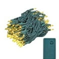 thumbnail image 5 of Novelty Lights 46.5 Feet 140 Light Incandescent Chasing Christmas String, 16 Function Controller, Yellow on Green Wire, UL Listed for Indoor/Outdoor Use, 5 of 5