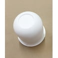 thumbnail image 4 of White Trailer Wheel Hub Center Cap 3.125 inch diameter Travel Trailer, Camper RV, 4 of 4