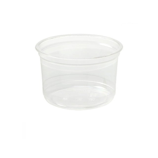 Conteneur Rond de Charcuterie pour Animaux de Compagnie 12oz 500/paquet