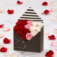 thumbnail image 5 of Envelope Flower Box 4Pcs, Folding Hand Hold Gift Box for Bouquets, Waterproof Valentine Envelope Box for Wedding Proposals, Floral Arrangement, Valentines Day Packaging, 5 of 6