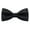 Black, variant on Men Bow Tie Formal Business Style Exquisite Satin Bright Color Smooth Solid Color Party Banquet Wedding Groom Bow Clothes Accessories