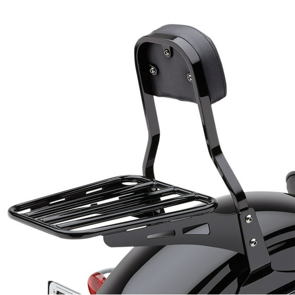 Cobra  Sissy Bar Black Luggage Rack 02-3500B