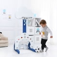 thumbnail image 5 of Patiojoy 3-in-1 Basketball Hoop Set Stand Toddler Basketball Hoop Game Set White, 5 of 5
