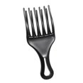 thumbnail image 4 of Graflsoa Compact Fork Comb for Styling - Sleek Black ABS Design for Perfect Hair Control, Small Size 16.5cm, 4 of 6