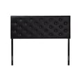 thumbnail image 1 of Bowery Hill Faux Leather Tufted Queen Panel Headboard, 1 of 5