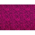 thumbnail image 2 of Zelouf Zebra Print On 75D St. Satin  , Sewing, DIY, Crafts Fabric by the Yard, Fchsia Jelly/bk, 5 Yard, 2 of 2