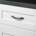 thumbnail image 3 of GlideRite 3 in. Center Twisted Cabinet Pull Hardware Handle, Satin Pewter, Pack of 25, 3 of 3