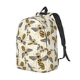 thumbnail image 3 of Sigee Flying Bees1 for Canvas Large Capacity Laptop Backpack for Men and Women, Travel Backpack, 3 of 8