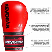 S5 All Rounder Boxing Glove - Red/Black