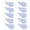 Blue, variant on 10pcs Angel Wing Shape Padded Appliques Patches Craft Toy Clothes Sewing Woman Hair Clip Accessories