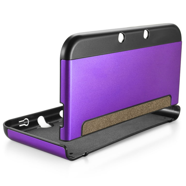 TNP Products Aluminum Case for Nintendo 3DS XL 2015, Purple