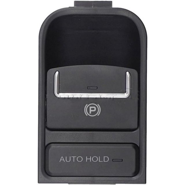 CHAO Botón de freno electrónico compatible con Volkswagen Tiguan 2008-2015 Sharan Auto Parts Botón de control de freno de estacionamiento 5N0927225A 16 pines