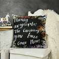 thumbnail image 2 of YINGXI Halloween Decorative Pillow Covers Colorful Sanderson Sisters//Amuck Halloween Party Decor Throw Pillow Cushion Case Farmhouse Happy Halloween Fall Decorations 22x22in, 2 of 5