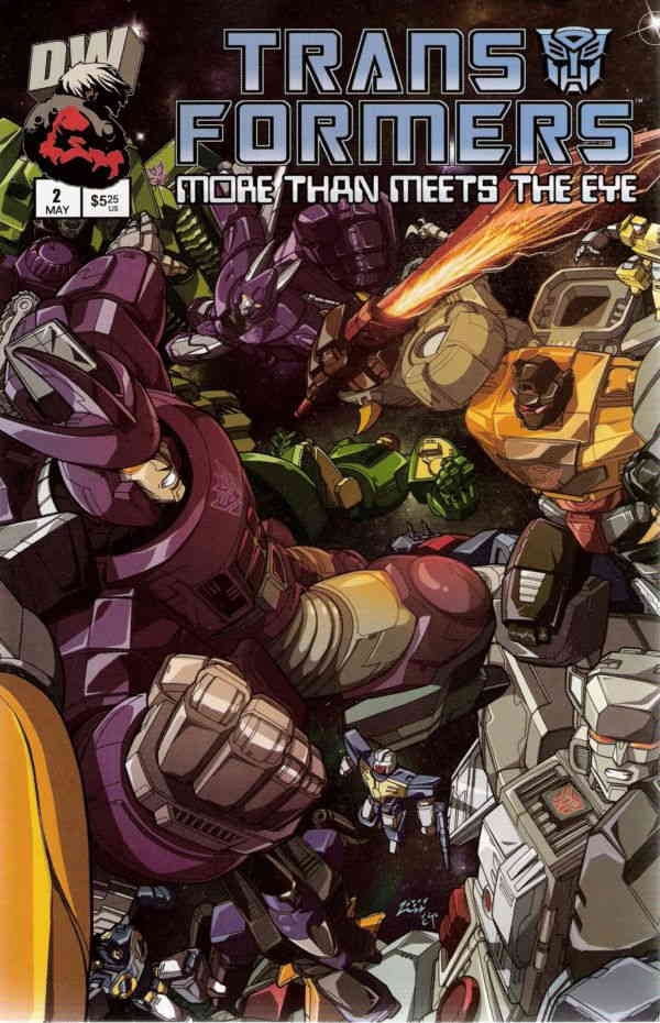 Cover of The Transformers: More Than Meets the Eye #2