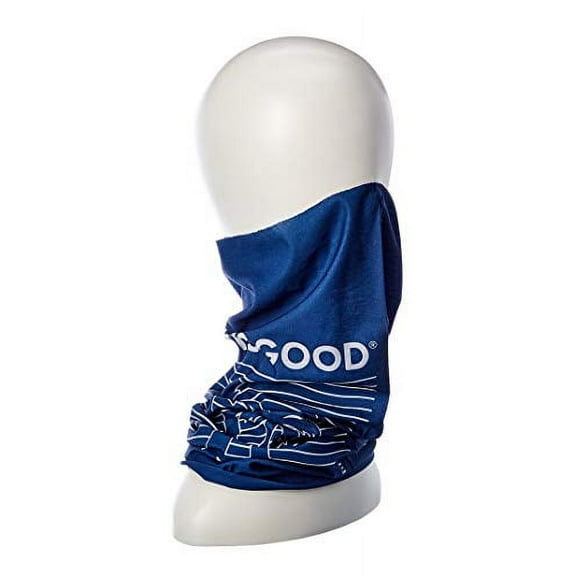 Life is Good Unisex-Adult Headband Gaiter, Darkest Blue, One Size