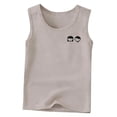 thumbnail image 4 of NAISIBABY Boys Tank Tops, Cotton Graphic Ultra-Soft Kids Sleeveless Muscle Tank Gray 11T, 4 of 6