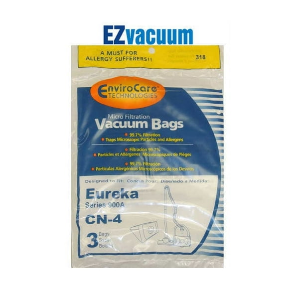 Eureka Style CN-4 Micro-Filtration Vacuum Cleaner Bags # 68937, 318