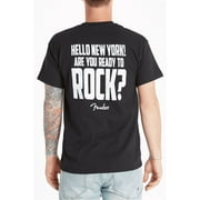 Genuine Fender "Hello New York! Are you ready to ROCK?" 100% Cotton T-ShirtSmall